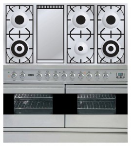 ILVE PDF-120F-VG Stainless-Steel اجاق آشپزخانه عکس, مشخصات