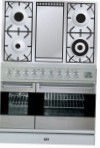 ILVE PDF-90F-VG Stainless-Steel Σόμπα κουζίνα \ χαρακτηριστικά, φωτογραφία