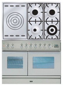ILVE PDW-100S-VG Stainless-Steel Kitchen Stove Photo, Characteristics