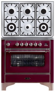 ILVE M-906D-E3 Red Кухонна плита фото, Характеристики