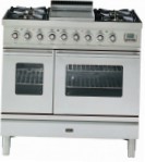 ILVE PDW-90F-VG Stainless-Steel Komfyr \ kjennetegn, Bilde