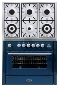 ILVE MT-906D-E3 Blue Estufa de la cocina Foto, características