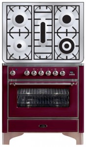 ILVE M-90PD-E3 Red Кухонная плита Фото, характеристики