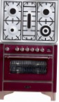 ILVE M-90PD-E3 Red Кухонна плита \ Характеристики, фото