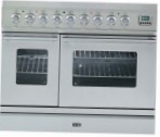 ILVE PDW-90-VG Stainless-Steel Kitchen Stove \ Characteristics, Photo