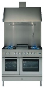 ILVE PDW-1006-VG Stainless-Steel Σόμπα κουζίνα φωτογραφία, χαρακτηριστικά
