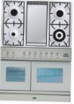 ILVE PDW-100F-VG Stainless-Steel Kitchen Stove \ Characteristics, Photo