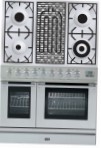 ILVE PDL-90B-VG Stainless-Steel Кухонна плита \ Характеристики, фото
