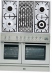 ILVE PDL-100B-VG Stainless-Steel Σόμπα κουζίνα \ χαρακτηριστικά, φωτογραφία