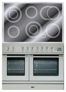 ILVE PDLE-100-MP Stainless-Steel Σόμπα κουζίνα φωτογραφία, χαρακτηριστικά