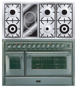 ILVE MT-120VD-E3 Stainless-Steel اجاق آشپزخانه عکس, مشخصات