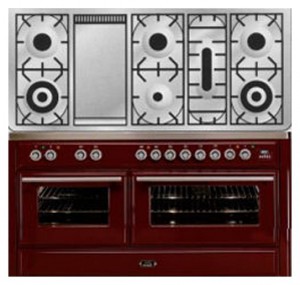 ILVE MT-150FD-E3 Red Σόμπα κουζίνα φωτογραφία, χαρακτηριστικά