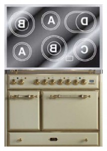 ILVE MCDE-100-E3 White موقد المطبخ صورة فوتوغرافية, مميزات