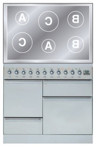ILVE PTQI-100-MP Stainless-Steel Soba bucătărie fotografie, caracteristici