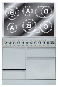 ILVE PTQE-100-MP Stainless-Steel Кухонная плита Фото, характеристики