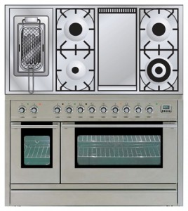 ILVE PL-120FR-MP Stainless-Steel Кухонна плита фото, Характеристики