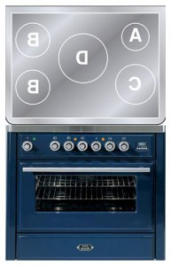 ILVE MTI-90-E3 Blue موقد المطبخ صورة فوتوغرافية, مميزات
