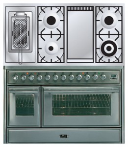 ILVE MT-120FRD-E3 Stainless-Steel اجاق آشپزخانه عکس, مشخصات