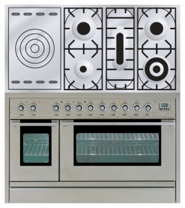 ILVE PL-120S-VG Stainless-Steel Кухонна плита фото, Характеристики