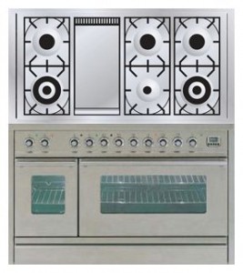 ILVE PSW-120F-MP Stainless-Steel Кухонна плита фото, Характеристики