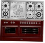 ILVE MT-150SD-VG Red موقد المطبخ \ مميزات, صورة فوتوغرافية
