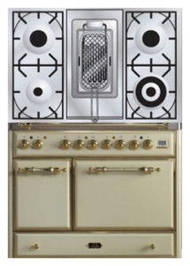 ILVE MCD-100RD-E3 Antique white Σόμπα κουζίνα φωτογραφία, χαρακτηριστικά