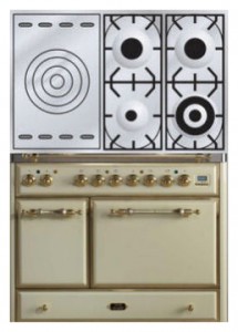 ILVE MCD-100SD-E3 Antique white เตาครัว รูปถ่าย, ลักษณะเฉพาะ