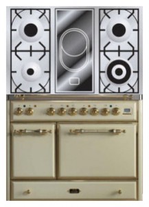 ILVE MCD-100VD-E3 Antique white रसोई चूल्हा तस्वीर, विशेषताएँ