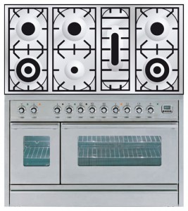 ILVE PW-1207-VG Stainless-Steel Кухонная плита Фото, характеристики