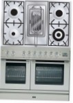 ILVE PDL-100R-MP Stainless-Steel Virtuvės viryklė \ Info, nuotrauka