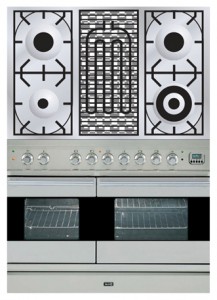 ILVE PDF-100B-VG Stainless-Steel Кухонная плита Фото, характеристики