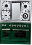 ILVE MTD-100FD-VG Green موقد المطبخ \ مميزات, صورة فوتوغرافية