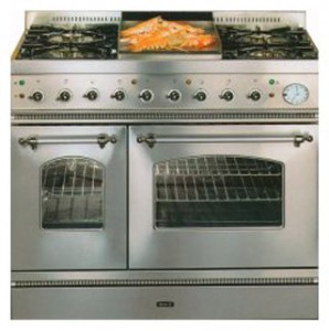 ILVE PD-100FN-VG Stainless-Steel Σόμπα κουζίνα φωτογραφία, χαρακτηριστικά