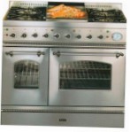 ILVE PD-100FN-VG Stainless-Steel Σόμπα κουζίνα \ χαρακτηριστικά, φωτογραφία