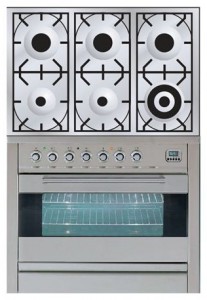ILVE PF-906-VG Stainless-Steel Кухонная плита Фото, характеристики