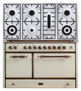 ILVE MCS-1207D-VG Antique white 厨房炉灶 照片, 特点