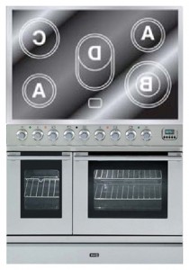 ILVE PDLE-90-MP Stainless-Steel Кухонна плита фото, Характеристики