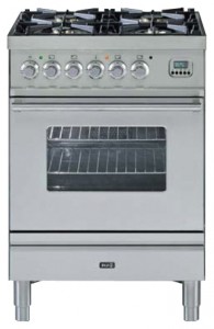 ILVE PW-60-VG Stainless-Steel Kitchen Stove Photo, Characteristics