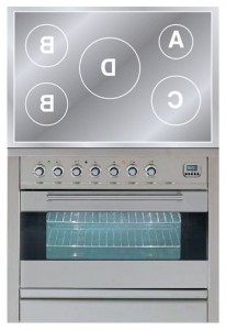 ILVE PFI-90-MP Stainless-Steel Кухненската Печка снимка, Характеристики