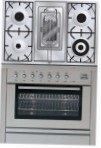 ILVE PL-90R-MP Stainless-Steel Кухонна плита \ Характеристики, фото