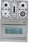 ILVE PW-90-MP Stainless-Steel Кухонна плита \ Характеристики, фото