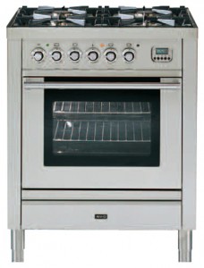 ILVE PL-70-VG Stainless-Steel Estufa de la cocina Foto, características