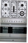 ILVE PD-90-VG Stainless-Steel Кухонная плита \ характеристики, Фото