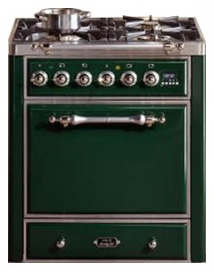 ILVE MC-70D-VG Green Estufa de la cocina Foto, características