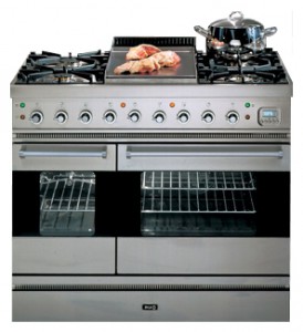 ILVE PD-90F-MP Stainless-Steel Soba bucătărie fotografie, caracteristici