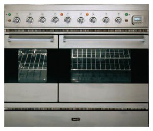 ILVE PD-100F-VG Stainless-Steel Σόμπα κουζίνα φωτογραφία, χαρακτηριστικά