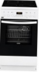 Zanussi ZCV 9553G1 W Estufa de la cocina \ características, Foto