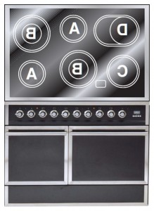 ILVE QDCE-100-MP Matt Кухонная плита Фото, характеристики