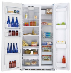 General Electric GSE24KBBAFWW Холодильник фото, Характеристики