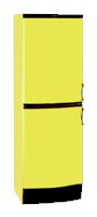 Vestfrost BKF 405 B40 Yellow Refrigerator larawan, katangian